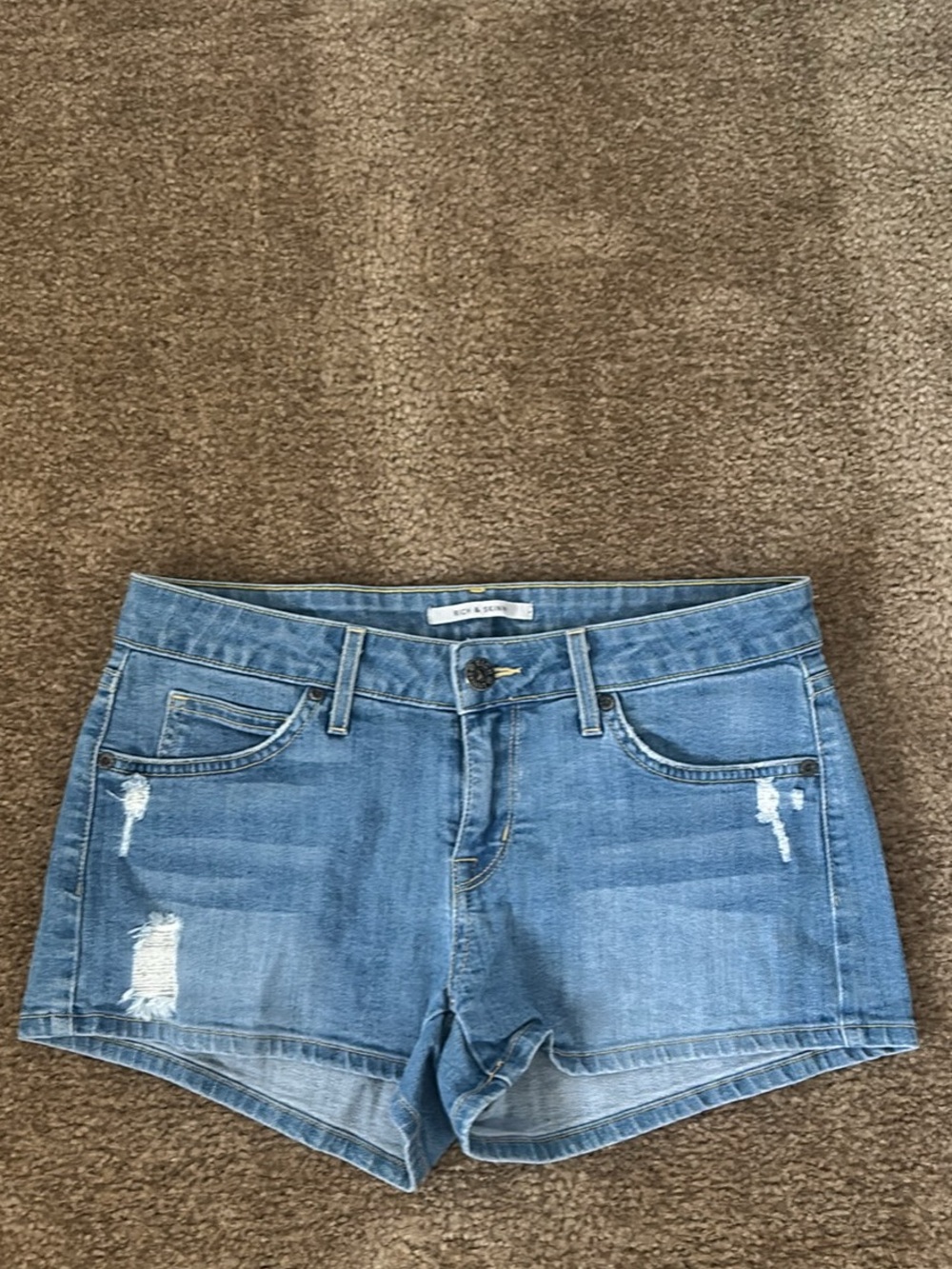 Rich & Skinny Denim Shorts size 25